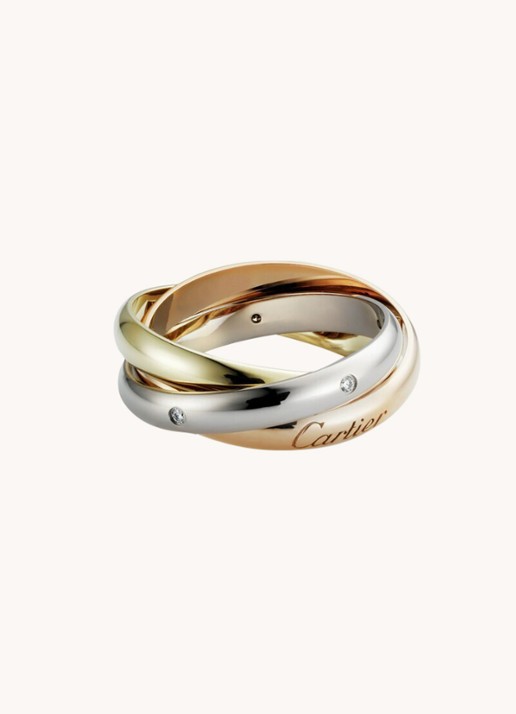 Cartier Trinity ring - detail 3 aluminium