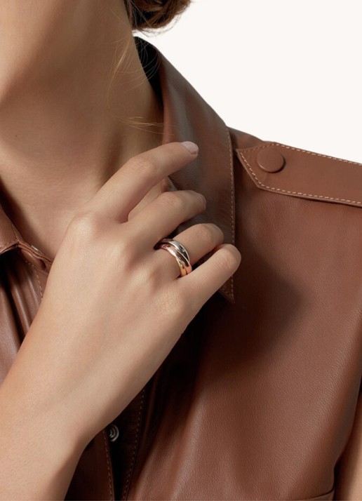 Cartier Trinity ring - voorkant 2 aluminium