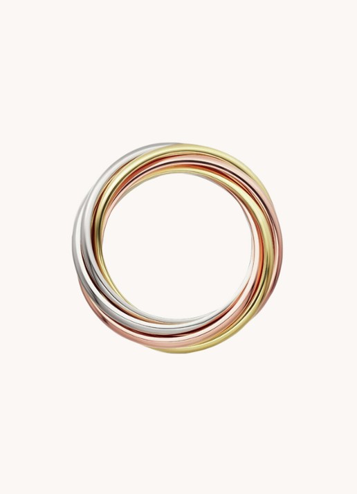 Cartier Trinity ring - detail 4 multicolor