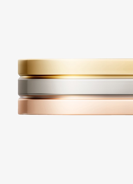 Cartier Vendome Louis Cartier trouwring, van 18 karaat rosé-, wit-, en geelgoud CRB4052100 - detail 3 goud