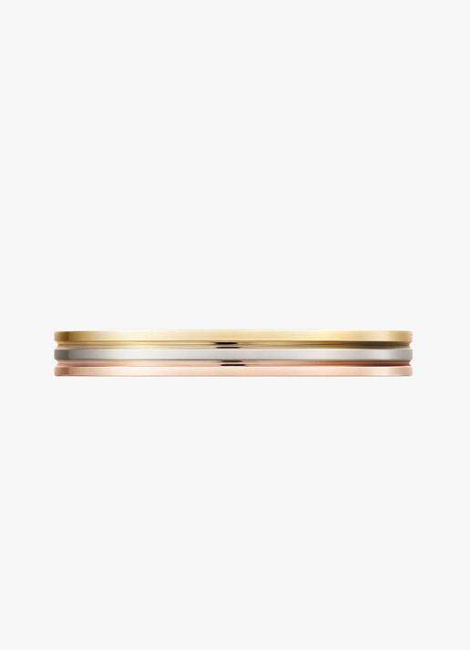 Cartier Vendome Louis Cartier trouwring, van 18 karaat rosé-, wit-, en geelgoud CRB4209900 - detail 4 goud