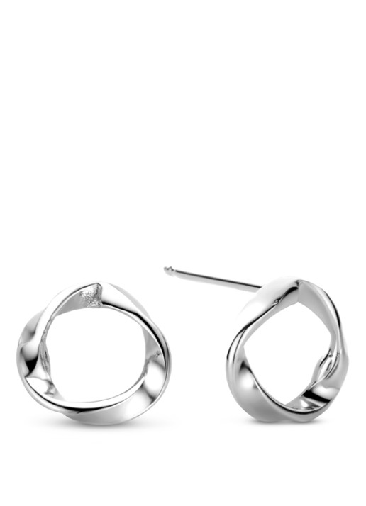 Casa Jewelry Arezzo oorknopjes van zilver