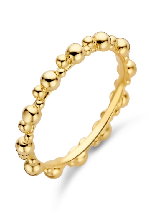 Casa Jewelry Atomium ring verguld - voorkant goud