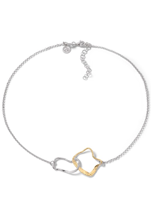 Casa Jewelry Bob Ross Bicolor ketting van zilver