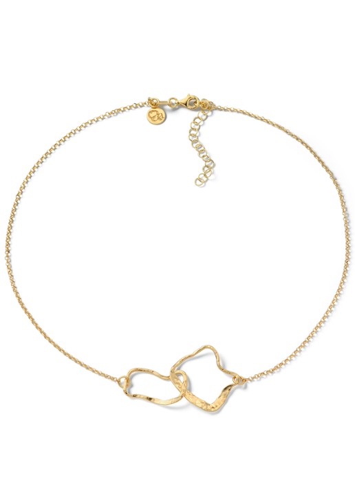 Casa Jewelry Bob Ross S ketting verguld