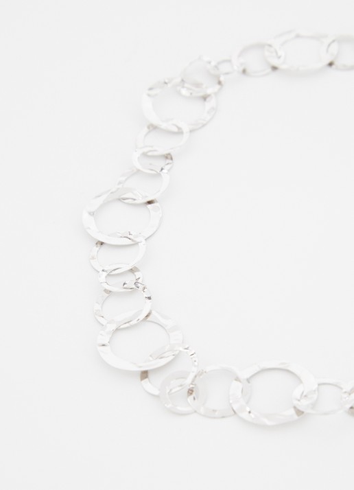Casa Jewelry Bouncy ketting van zilver - detail 2 zilver