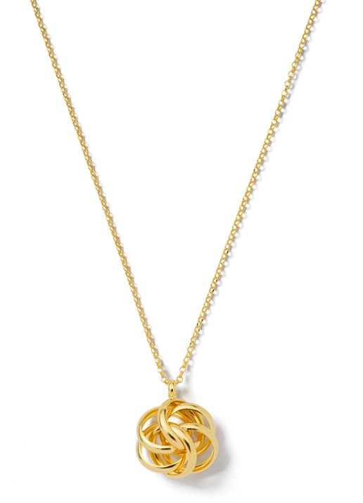 Casa Jewelry Bouton ketting verguld