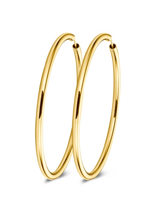 Casa Jewelry Buis XS oorringen verguld
