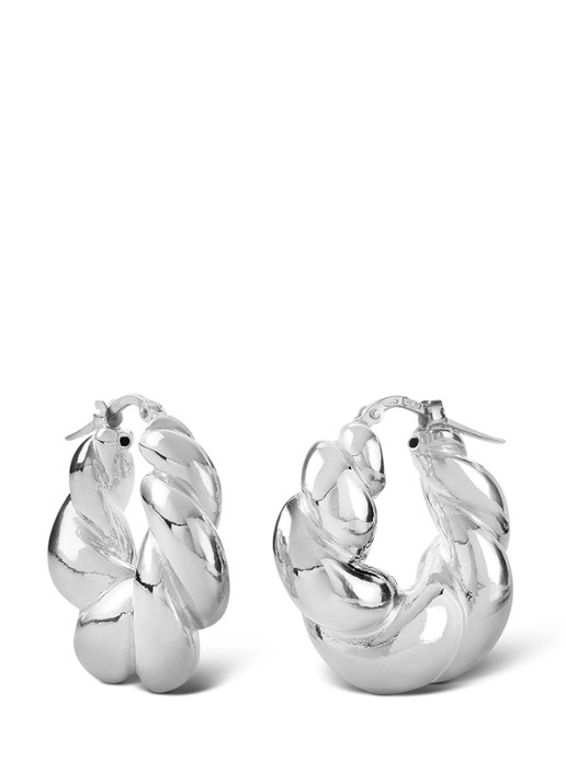Casa Jewelry Cherry oorringen van zilver