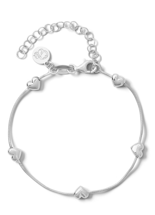 Casa Jewelry Chippy armband van zilver  - voorkant zilver