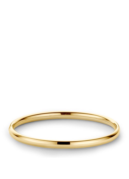 Casa Jewelry Class bangle verguld - voorkant goud