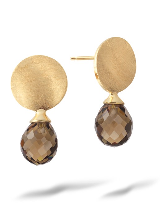 Casa Jewelry Diana oorstekers verguld