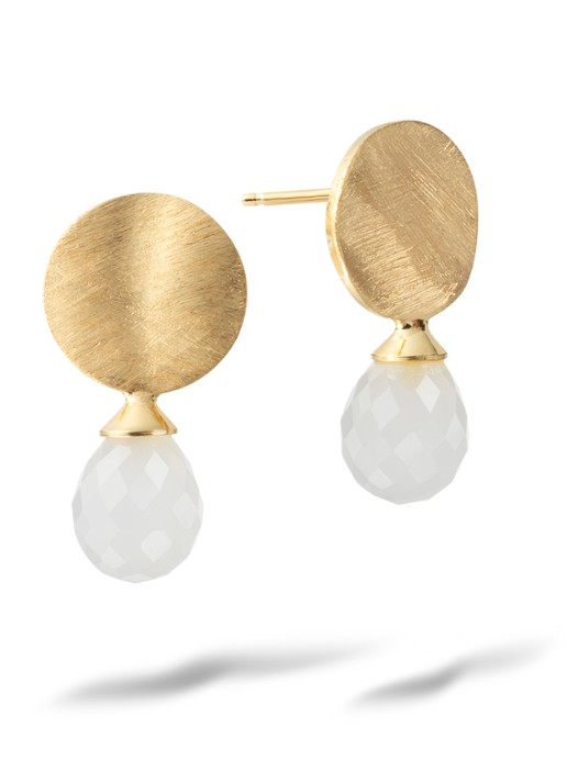 Casa Jewelry Diana oorstekers verguld
