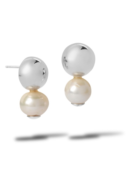 Casa Jewelry Doobie oorstekers van zilver
