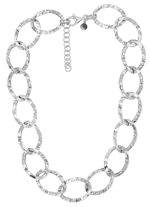 Casa Jewelry Emma schakelketting van zilver