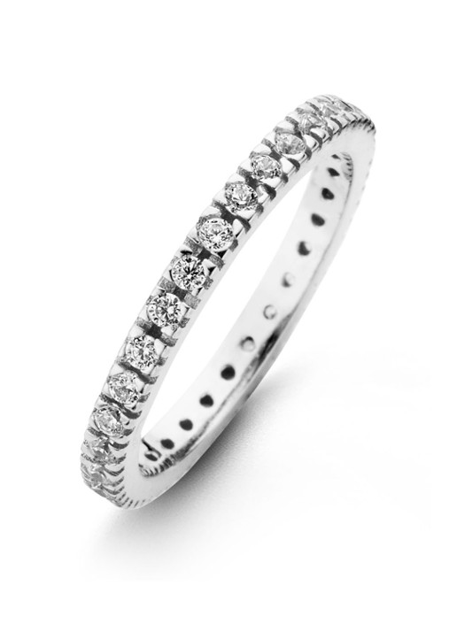 Casa Jewelry Forever ring van zilver met zirkonia