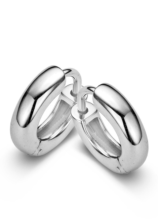 Casa Jewelry Frankfurter oorringen van zilver