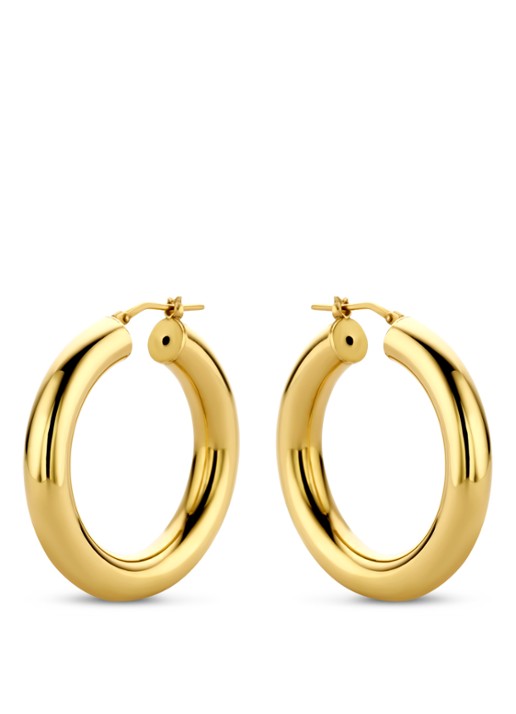Casa Jewelry Frida M oorringen verguld
