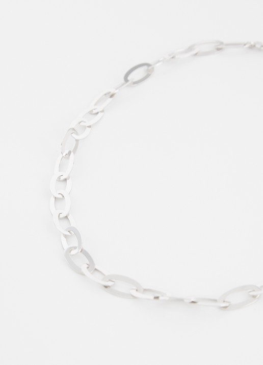 Casa Jewelry Ischia ketting van zilver - detail zilver