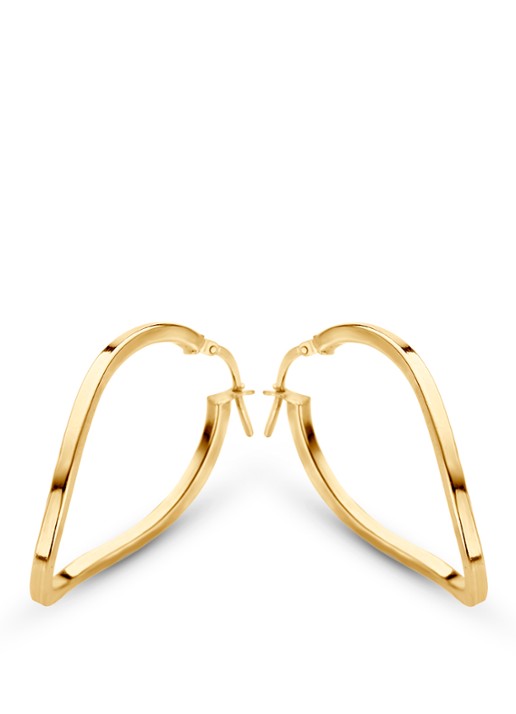 Casa Jewelry Jive oorringen verguld
