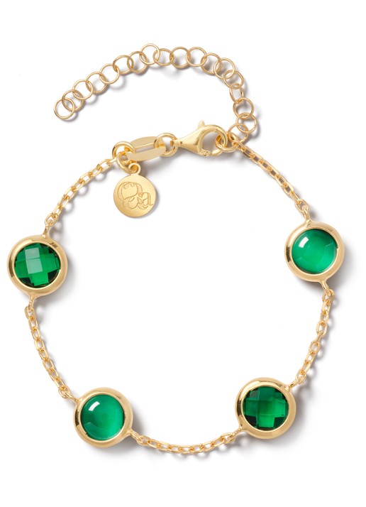 Casa Jewelry Juliette armband verguld  - voorkant goud