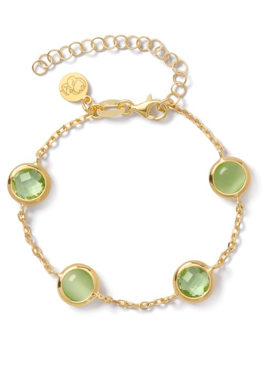 Casa Jewelry Juliette armband verguld - voorkant goud