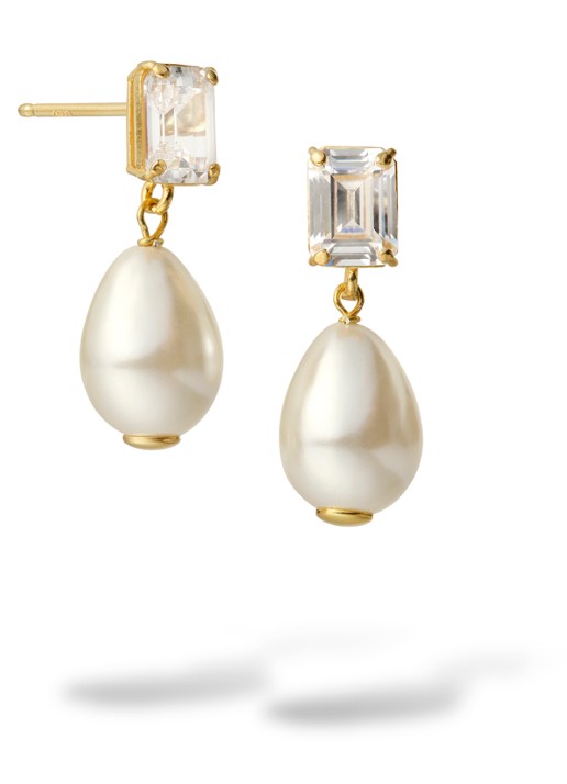 Casa Jewelry Juliette oorstekers verguld