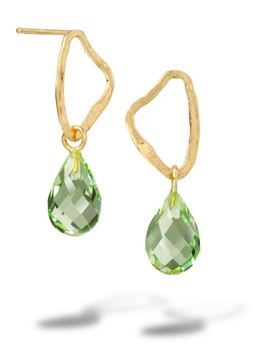 Casa Jewelry Juliette oorstekers verguld
