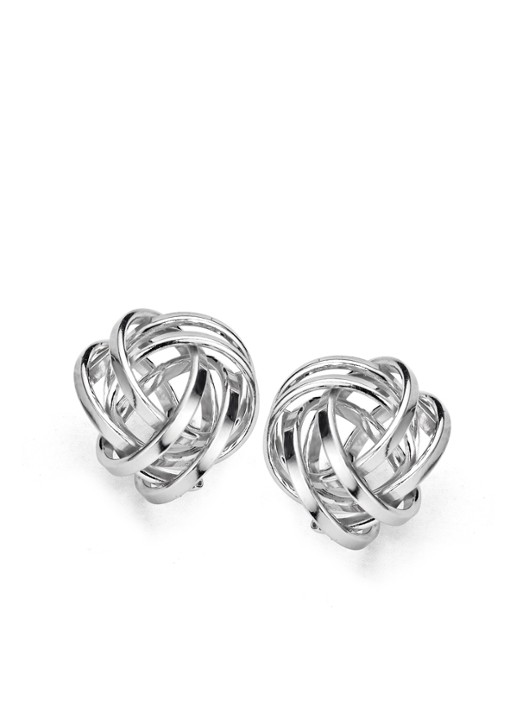 Casa Jewelry Knoopje oorknopjes van zilver