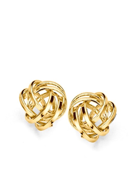 Casa Jewelry Knoopje oorknopjes verguld