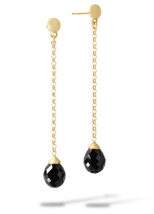 Casa Jewelry Max oorstekers verguld