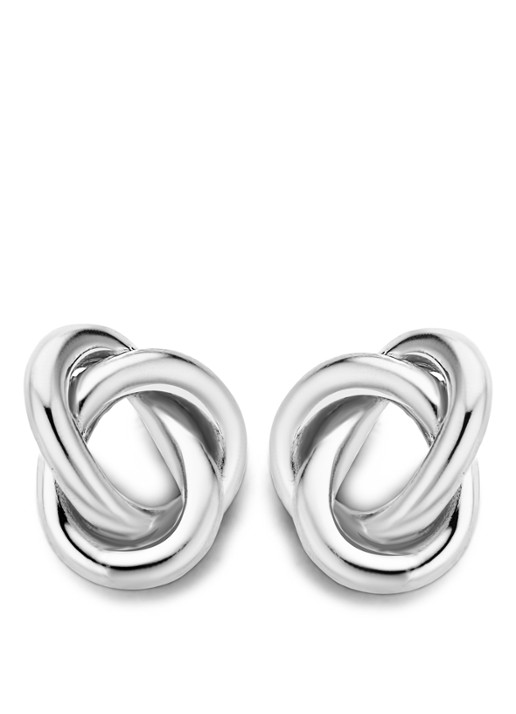 Casa Jewelry Merino oorknopjes van zilver