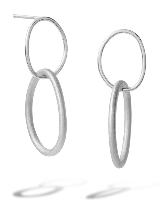 Casa Jewelry Mila S oorstekers van zilver