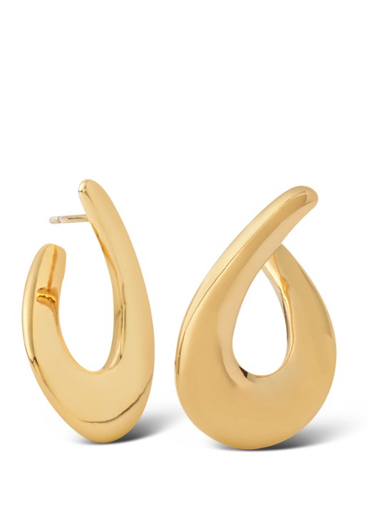 Casa Jewelry New Flame oorstekers verguld