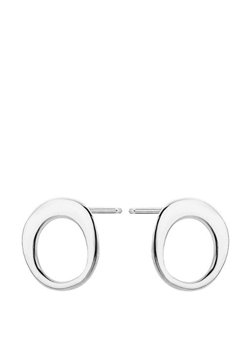 Casa Jewelry Noblesse S oorknopjes van zilver