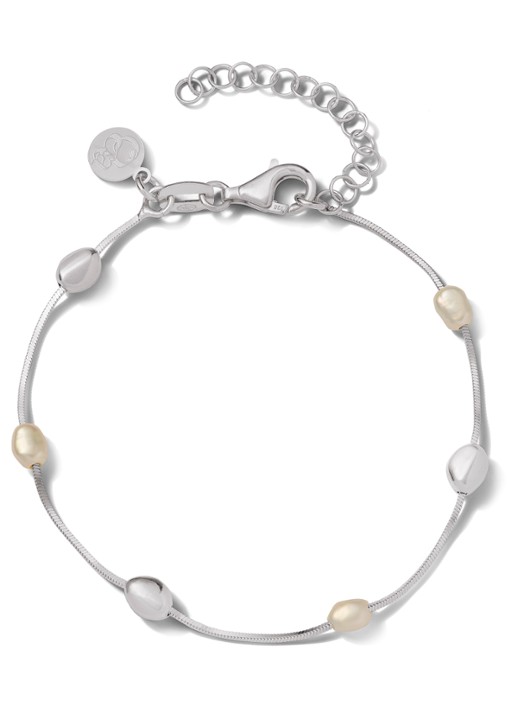Casa Jewelry Pearly Pebbles armband van zilver