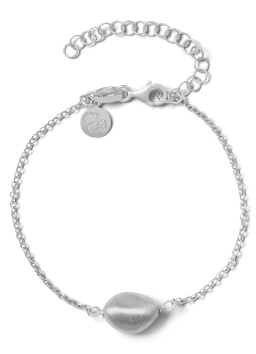 Casa Jewelry Pebbles Max Satin armband van zilver