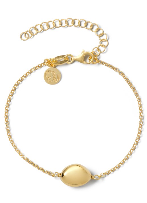 Casa Jewelry Pebbles Max Shiny armband verguld