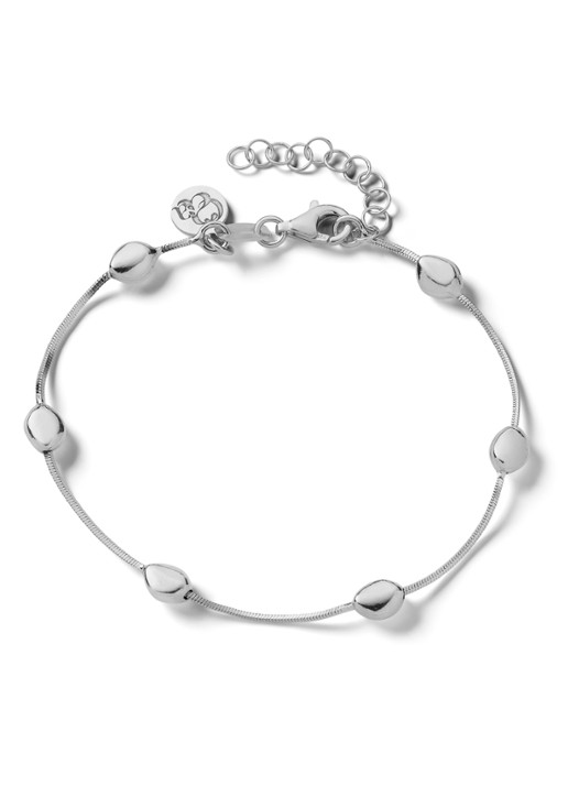 Casa Jewelry Pebbles Shiny armband van zilver