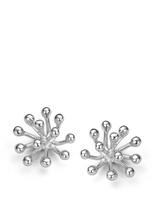 Casa Jewelry Porcu-2 oorknopjes van zilver