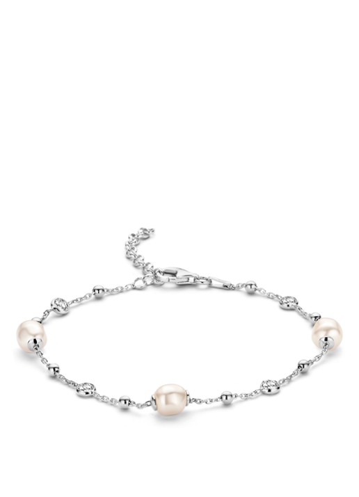 Casa Jewelry Pruts armband van zilver met parels
