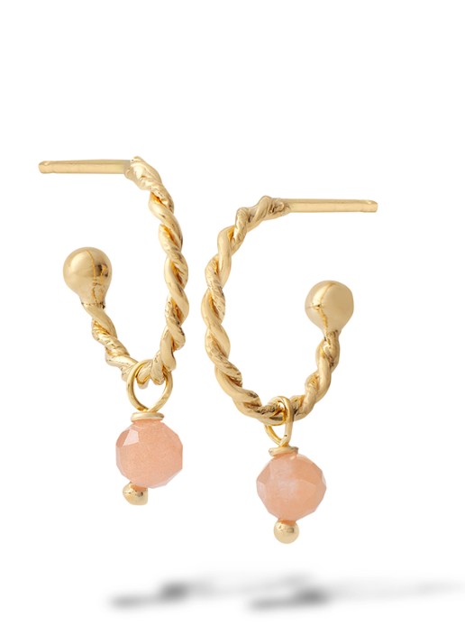 Casa Jewelry Riva oorstekers verguld
