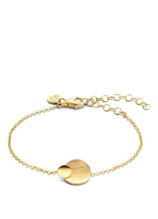 Casa Jewelry Rondje Hol armband verguld