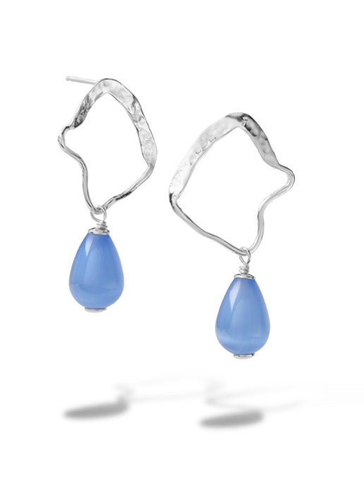Casa Jewelry Ross oorstekers van zilver