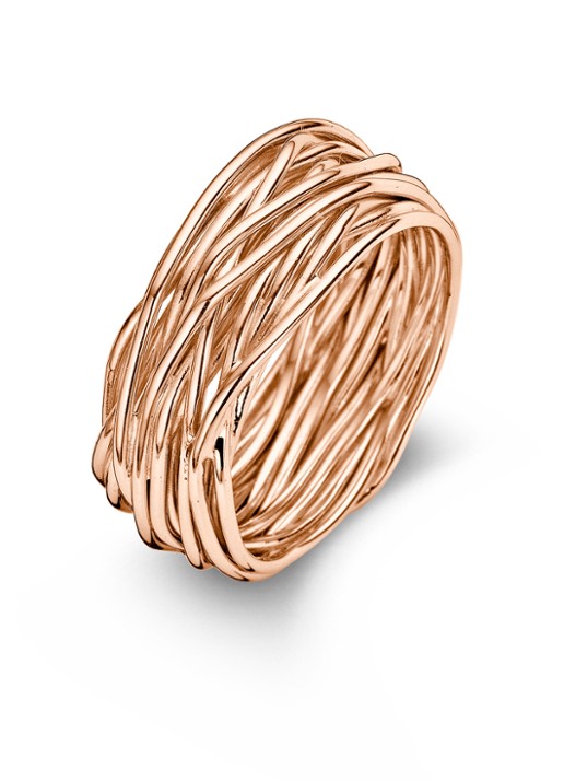 Casa Jewelry Wikkel Ring verguld