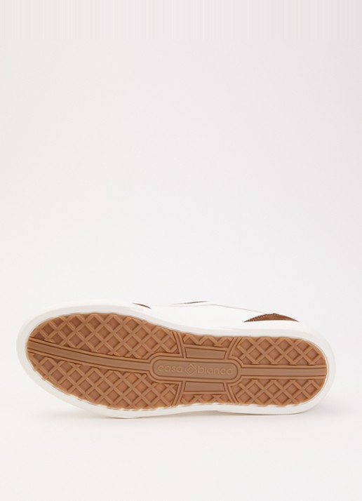 Casablanca Del Mar sneaker met details van suède - detail 5 wit