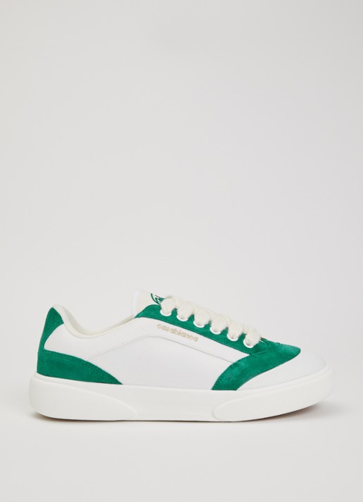 Casablanca Del Mar sneaker met details van suède