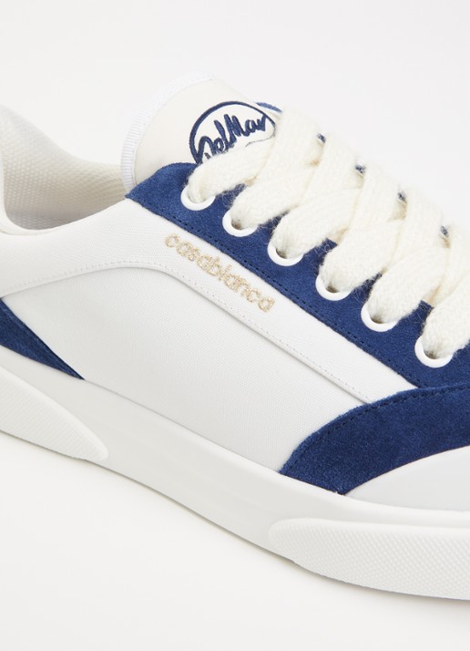 Casablanca Del Mar sneaker met details van suède - detail 6 wit