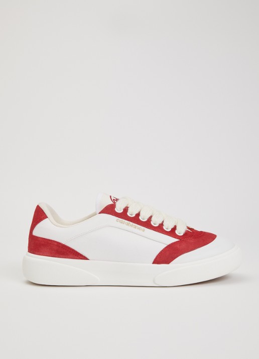 Casablanca Del Mar sneaker met details van suède