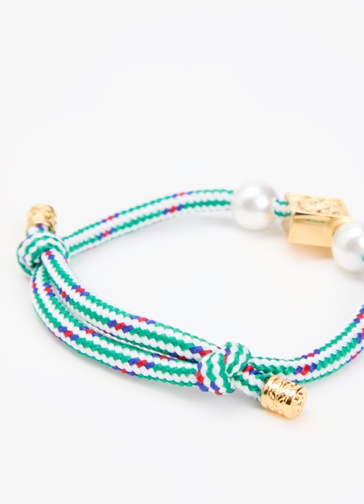 Casablanca Friendship armband - detail blauw